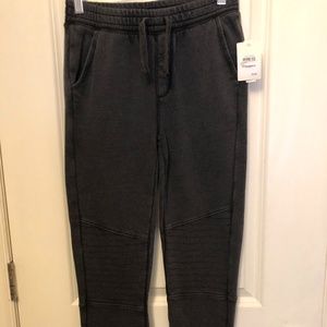 BNWT Boys Grey Wash Sweat Pants - jogger style